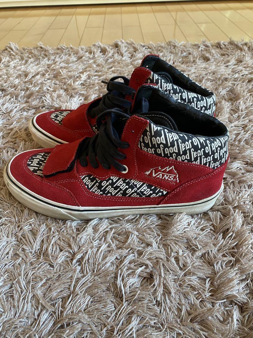 vans×fear of god バンズ×ゴッド　ハーフキャブ