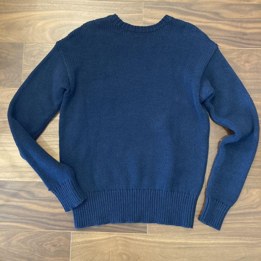 新品タグ付Polo by Ralph Lauren NYCセーター XSネイビー