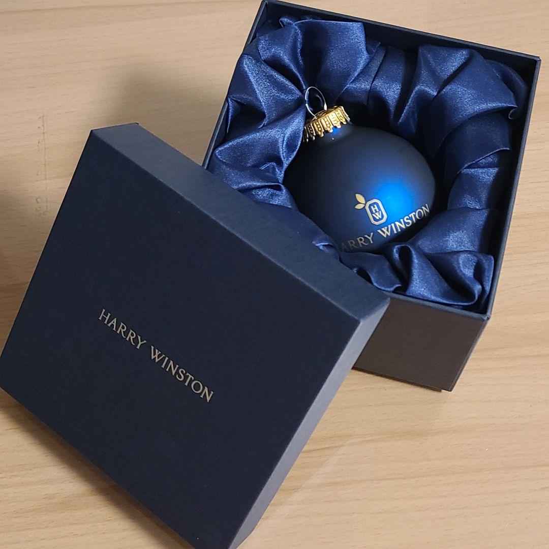 【匿名配送】HARRY WINSTON オーナメント　ブルー