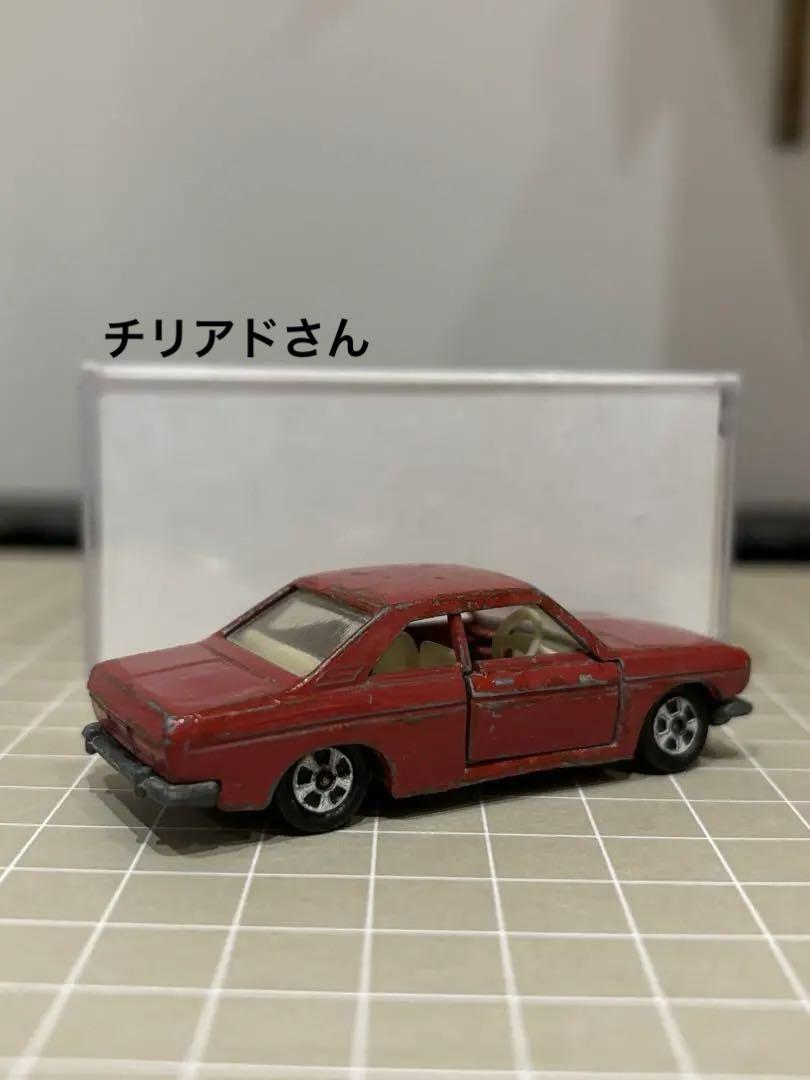 トミカ　黒箱　1　ニッサン　ブルーバード　SSS　クーペ　1Aホイール