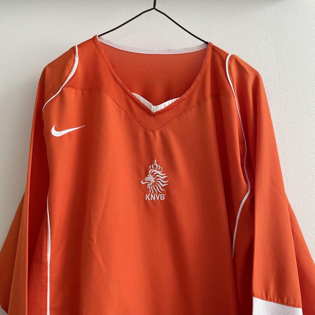 オランダ代表　長袖　サッカー　ユニフォーム　古着　90s