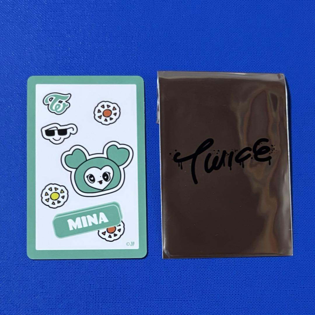 TWICE〜ミナ  KIOSK トレカ 韓国 ポップアップ 未開封】TWICE ミナ ポップアップ トレカ - メルカリ