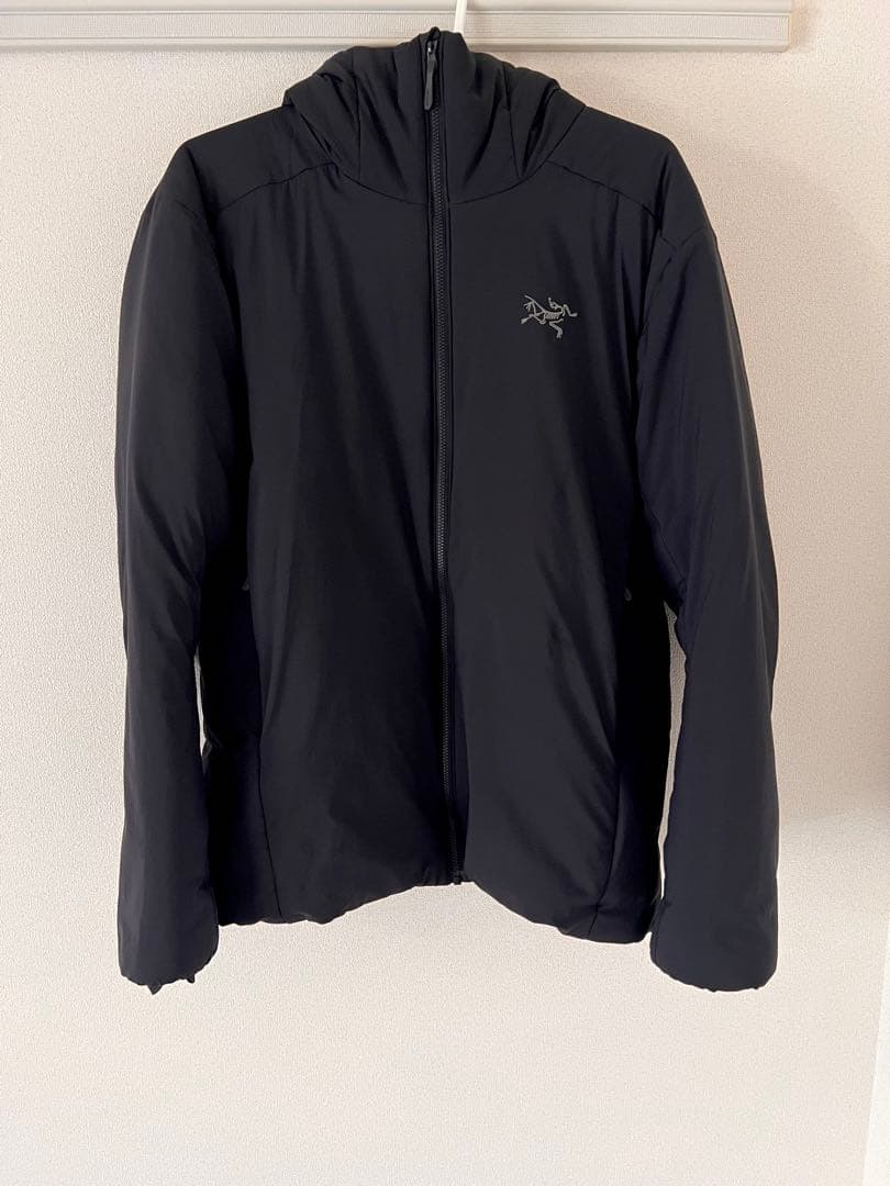 アークテリクス アトムヘビーウェイトフーディー ブラック SサイズS ARC TERYX