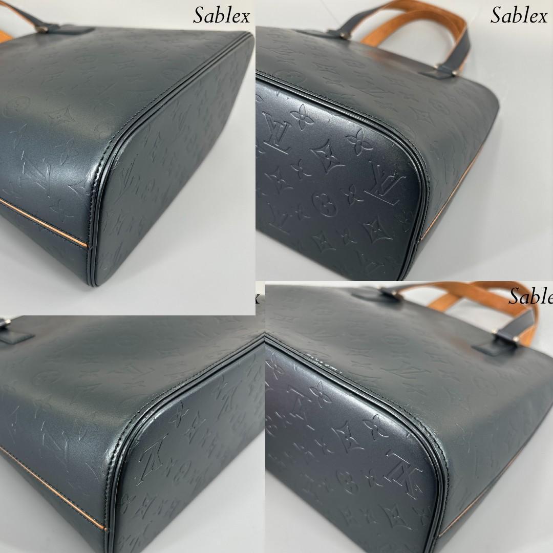 【超極美品】ルイヴィトン モノグラム ブルー マット ストックトン ハンド