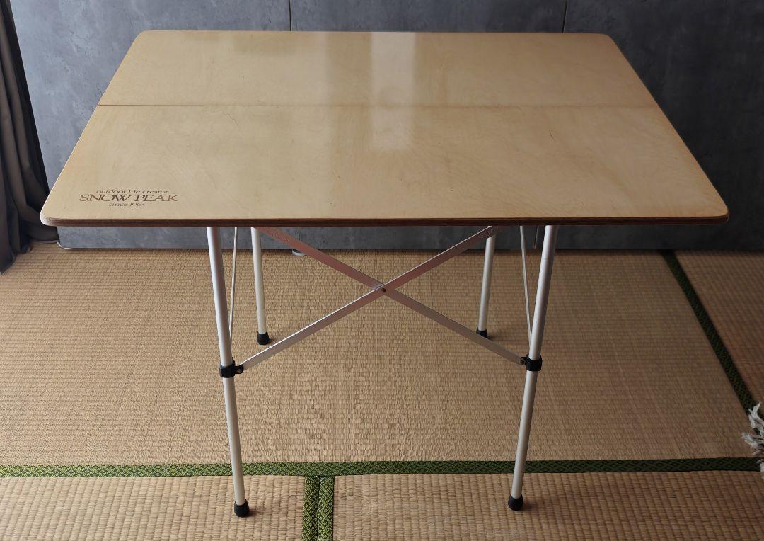 snow peak スノーピーク 折りたたみテーブル キャンプ インテリア