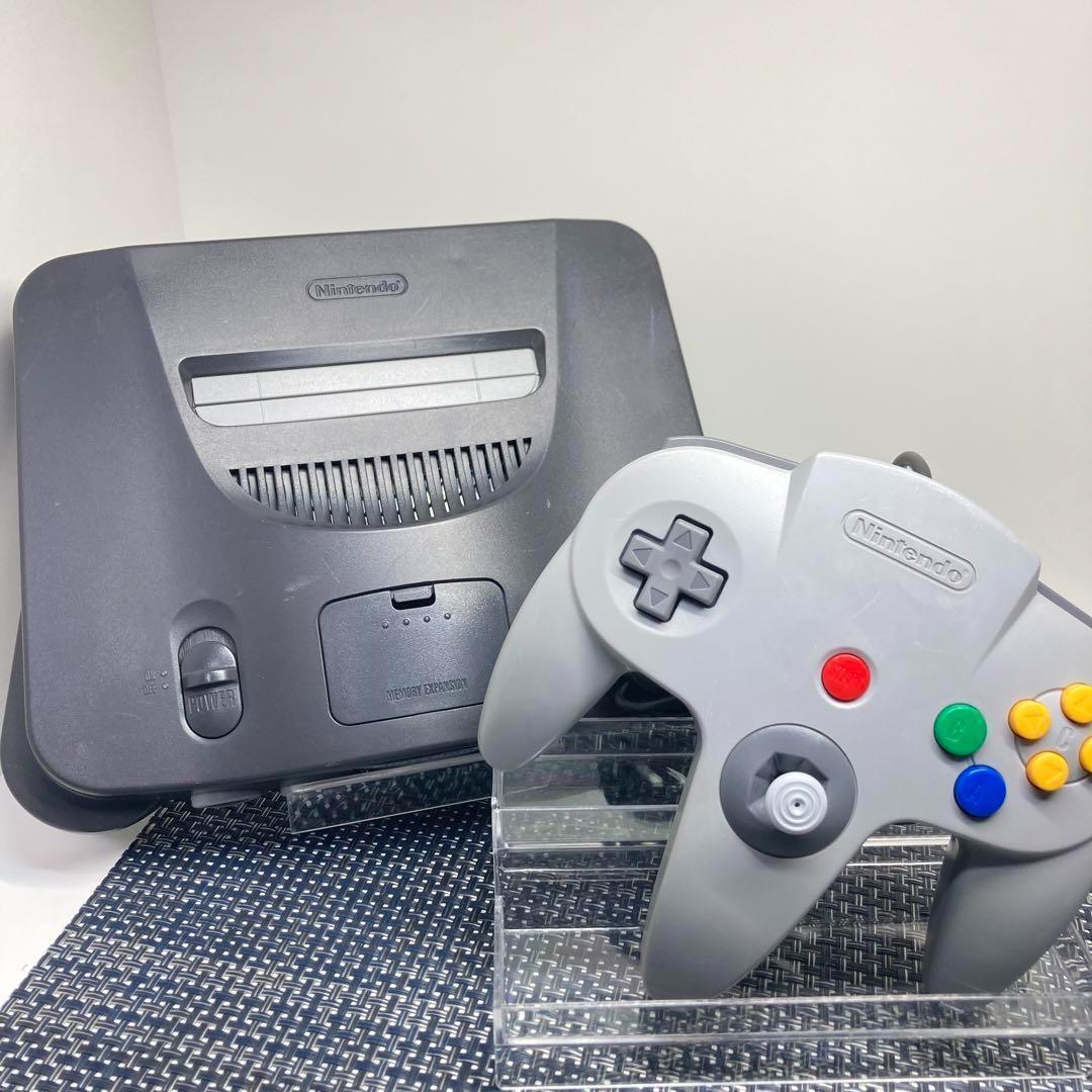 フルメンテナンス】ニンテンドー64 本体 グレー a - メルカリ