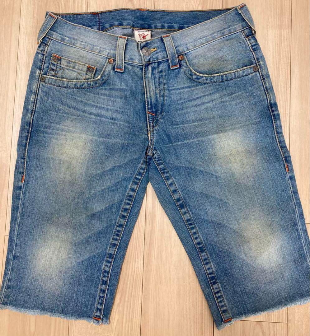 truereligion デニム ハーフパンツ