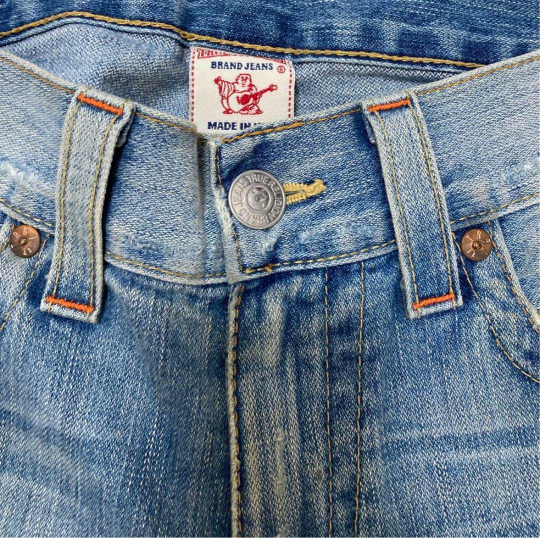 truereligion デニム ハーフパンツ