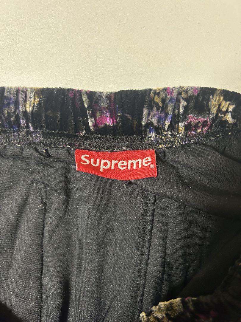 Sサイズ Supreme 19AW Floral Velour Short Sサイズ Supreme 19AW Floral Velour Short