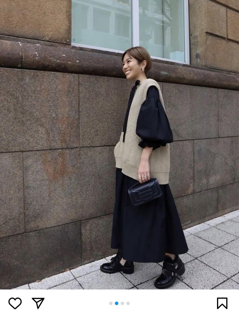 新品 マチャット ベスト ベージュ