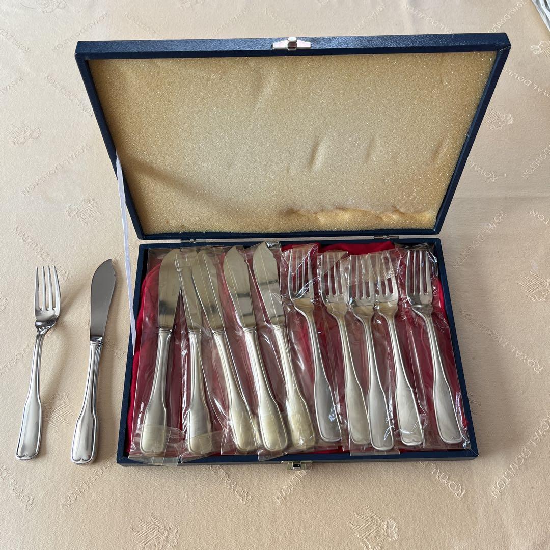 美品　Noritake 銀製品　カトラリーセット 12点