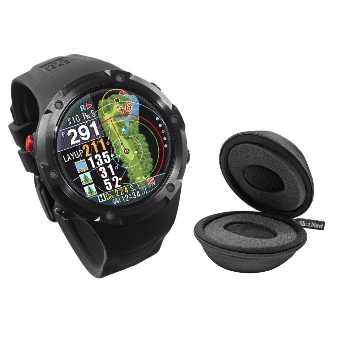GPSゴルフナビ Shot Navi Evolve PROブラック×レッド