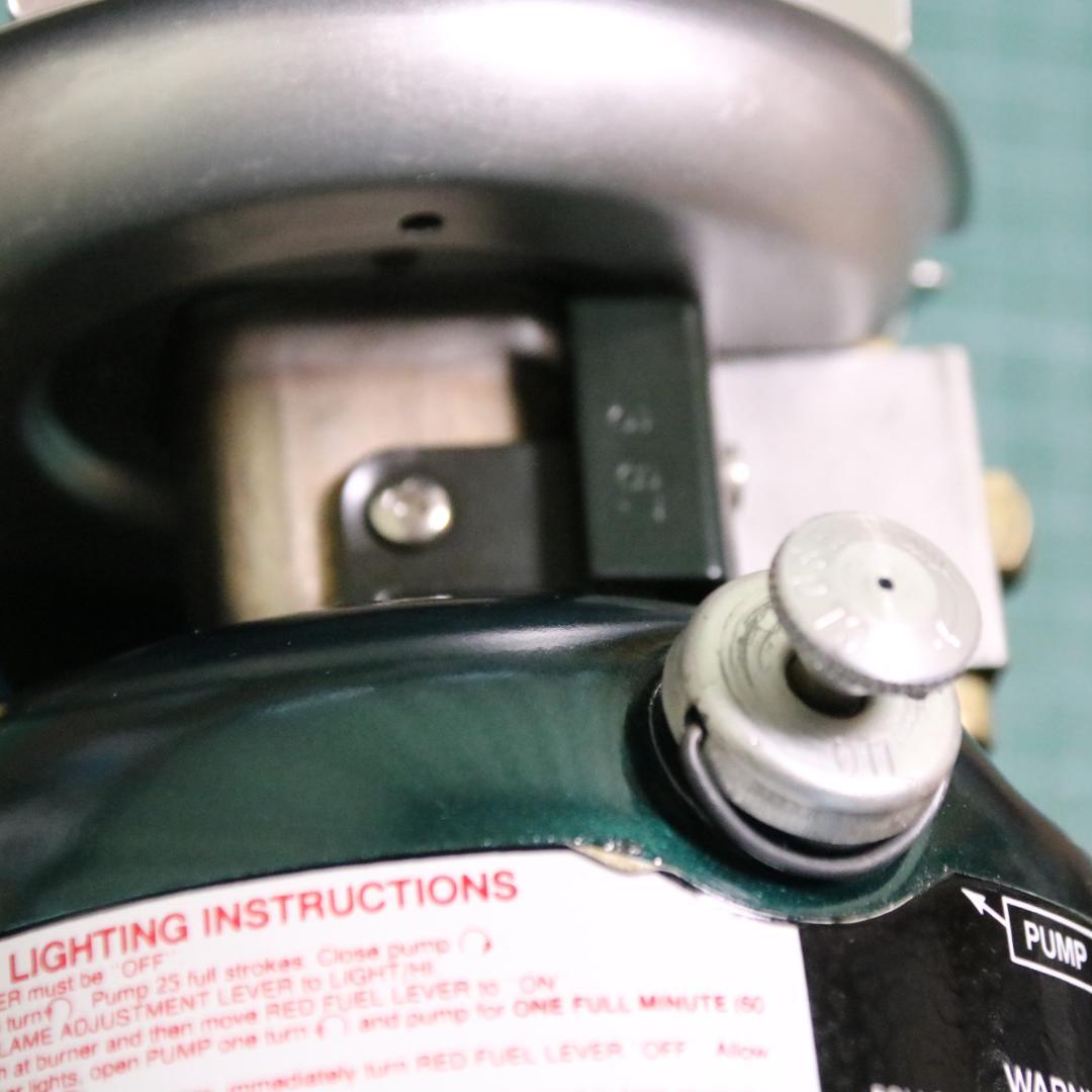美品 希少 コールマン 508 ストーブ 2レバー No.73