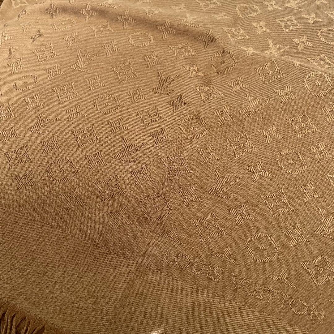 ルイヴィトン LOUIS VUITTON 大判 ストール モノグラム ショール