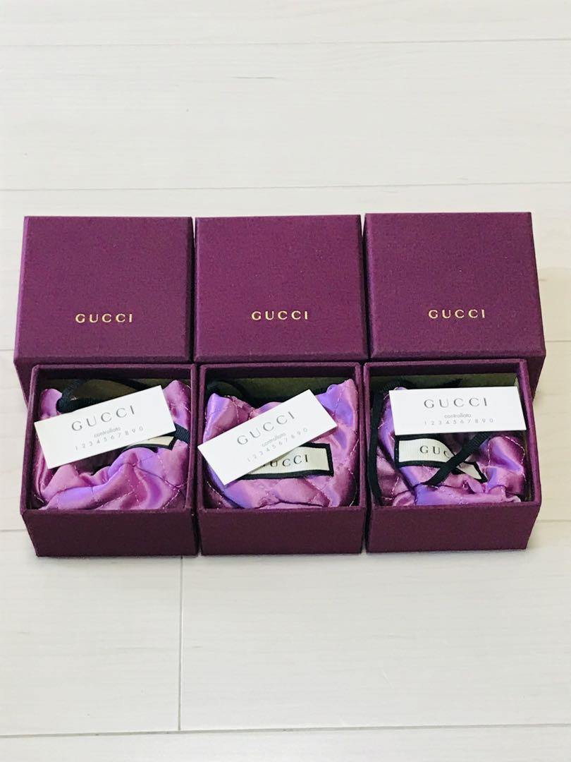 GUCCI グッチ 空箱　3個セット　中古 美品　ばら売り不可　送料無料　⑤