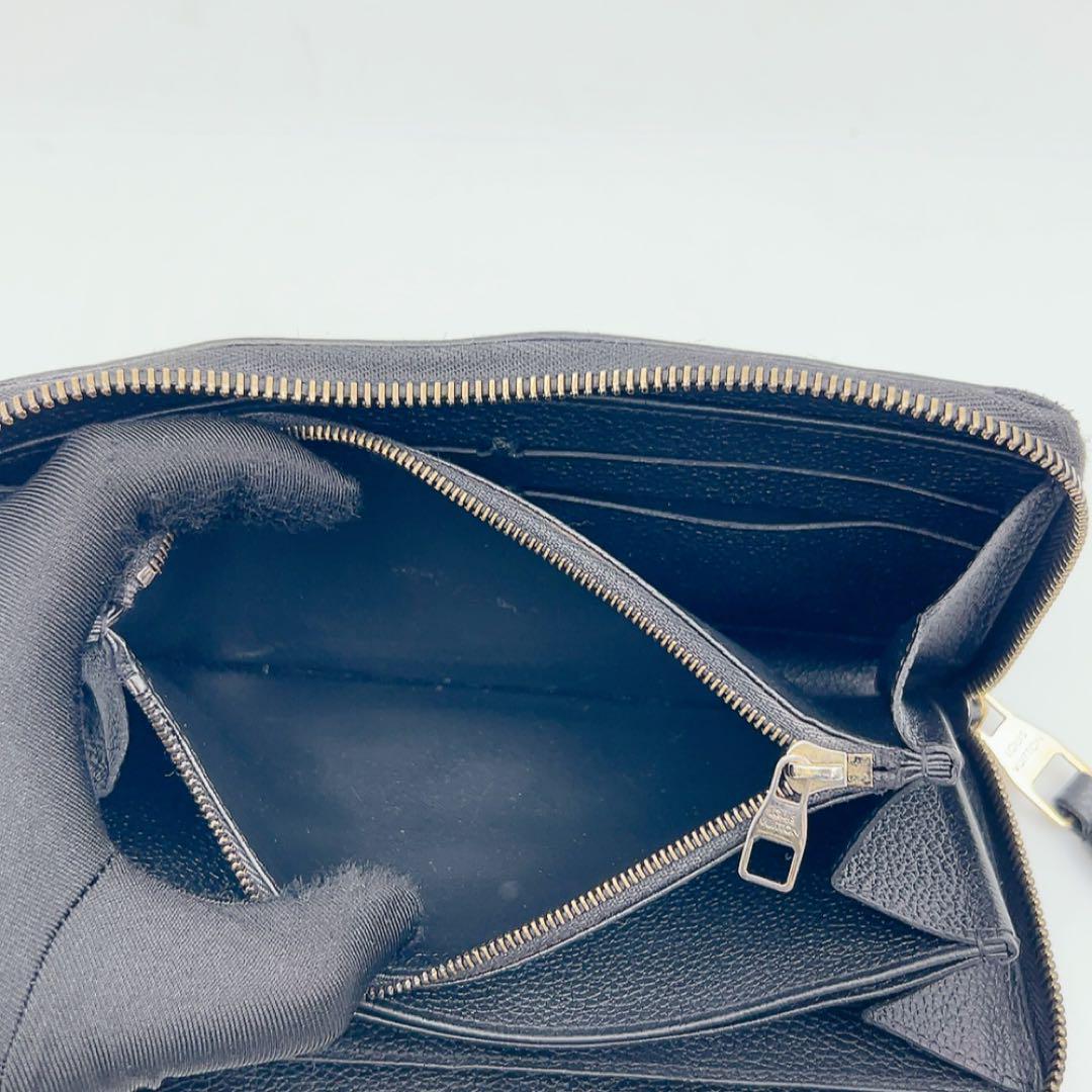 【美品】ルイヴィトン アンプラント ジッピーウォレット 長財布 ノワール 730 【美品】ルイヴィトン アンプラント ジッピーウォレット 長財布 ノワール 730