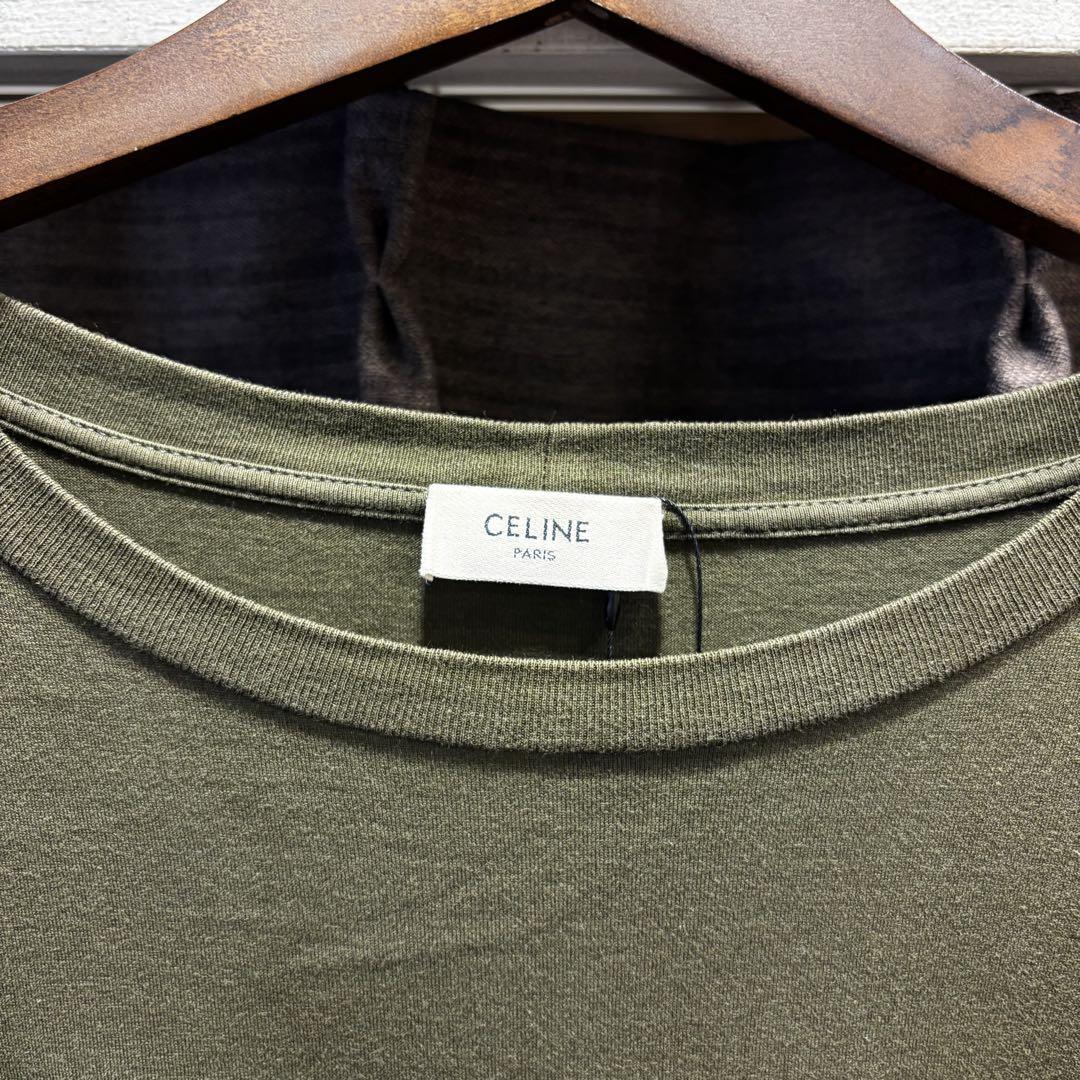 celine カレッジロゴ ルーズTシャツ - メルカリ