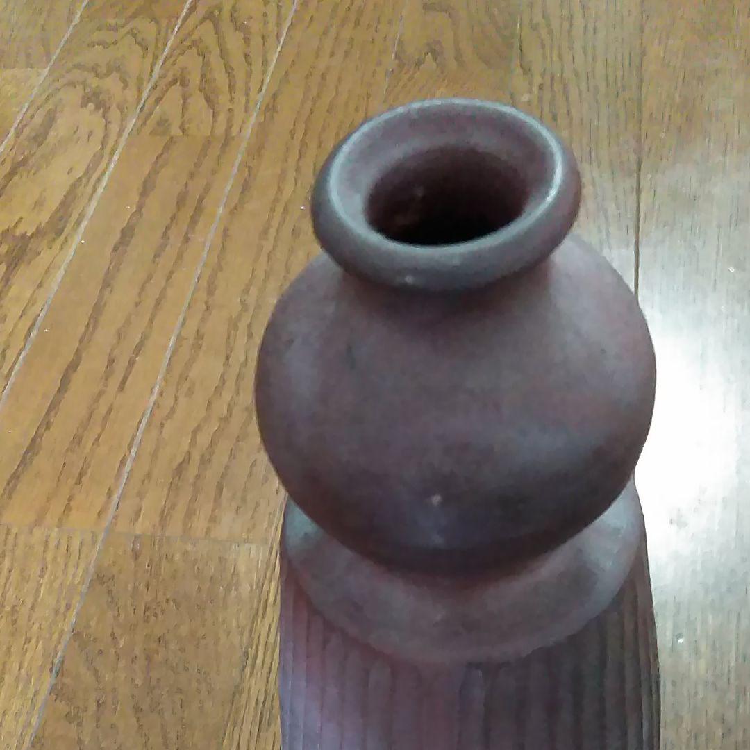 丹波焼立杭焼炎丹久傘形花瓶花入れ花器置物オブジェインテリア - メルカリ 丹波焼立杭焼炎丹久傘形花瓶花入れ花器置物オブジェインテリア - メルカリ