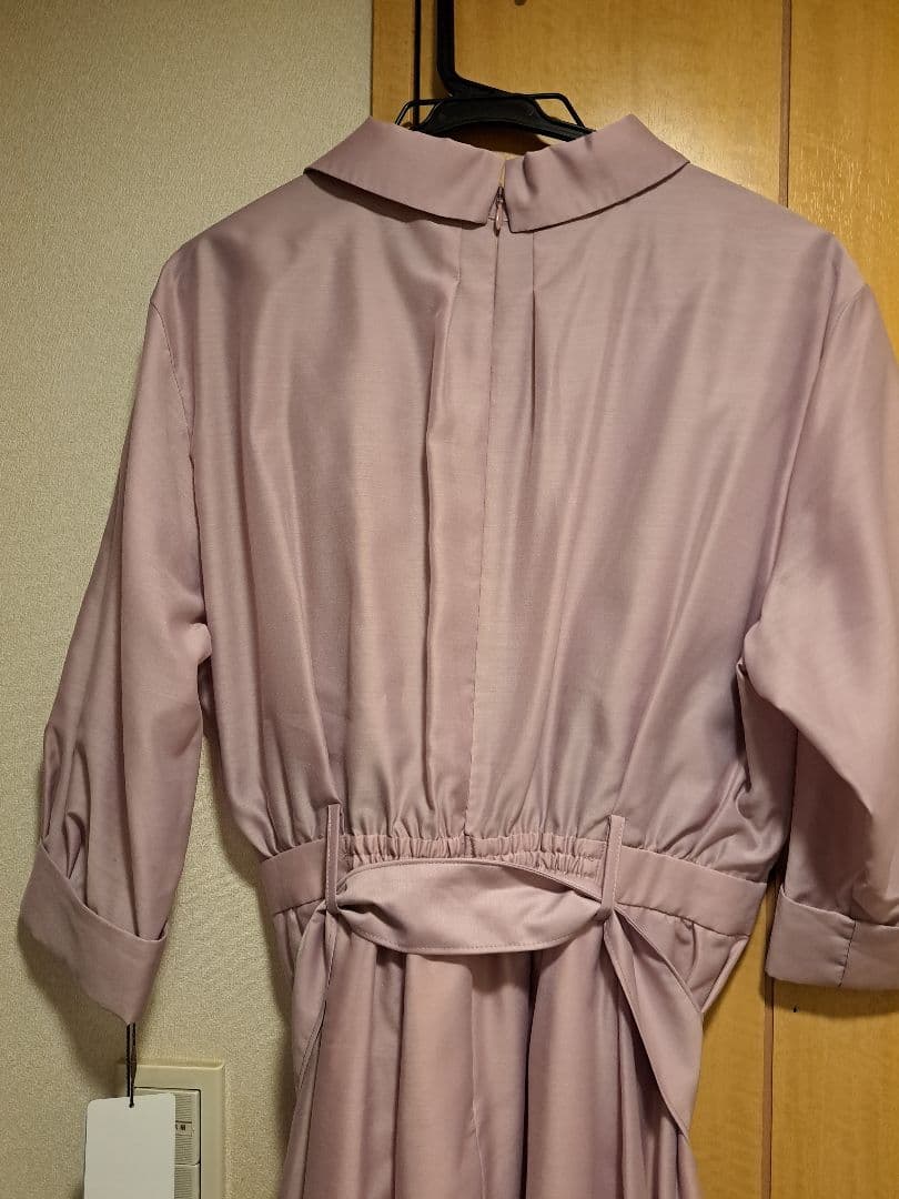 トレンド JUSGLITTY ジャスグリッティー カラーシアーシャツワンピース MM・JUSGLITTY