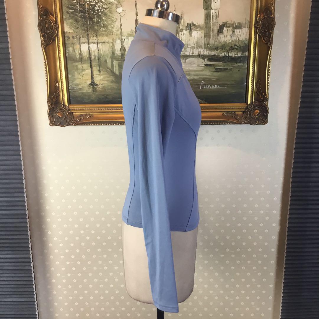 LULULEMON☆ サイズXL フィットジャケット スモークブルー