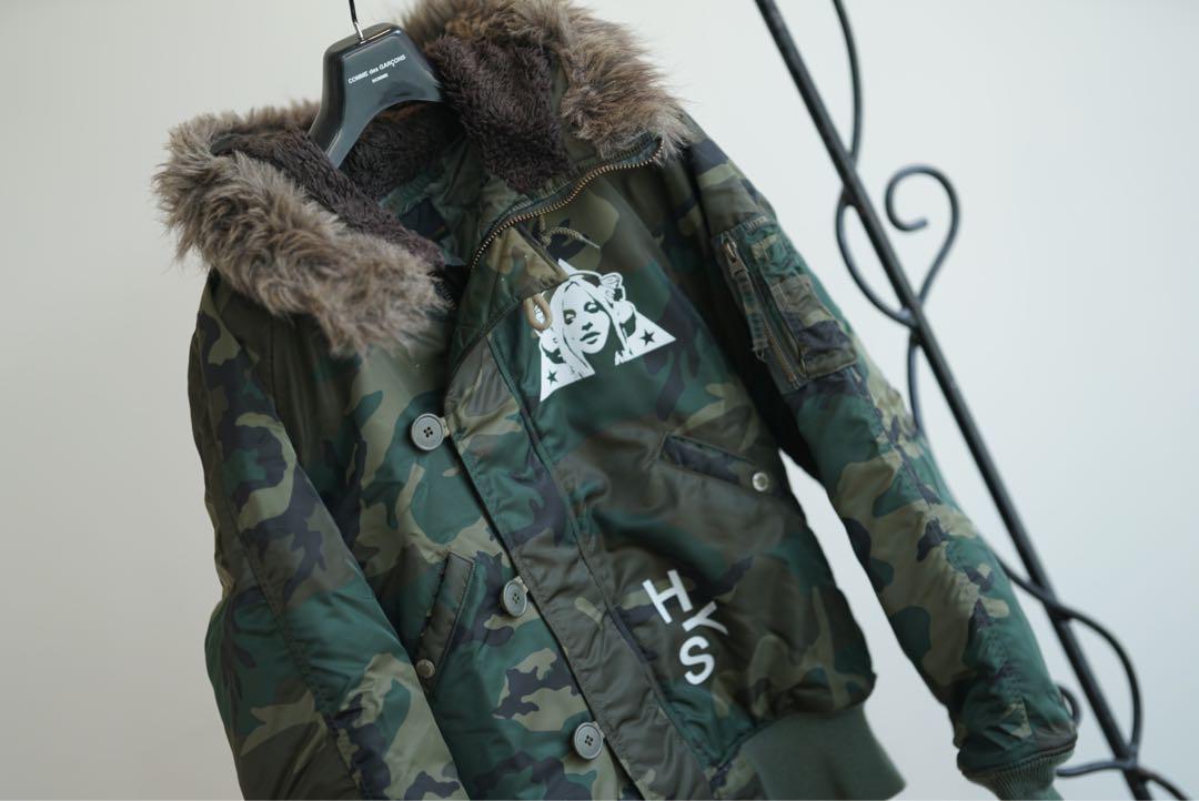 HYSTERIC GLAMOUR プリマロフト ヒスガール ファー ジャケット