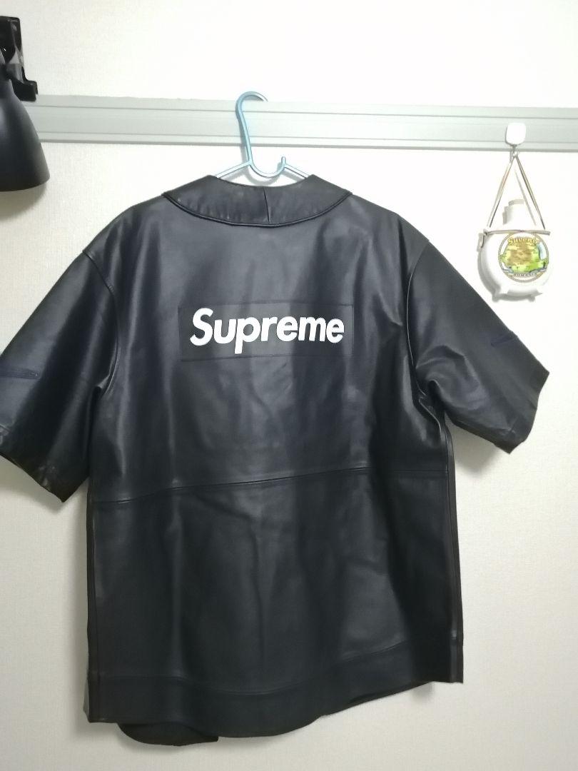 supreme本革ジャケット