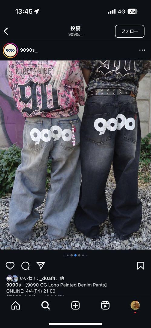 パンツ 9090 denim