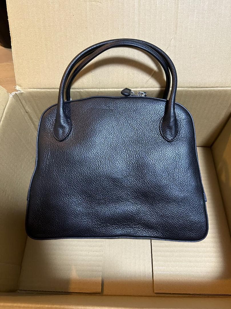 新品未使用 MAISON CANAU ラウンドボストン M