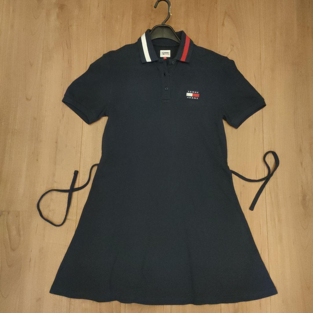 TOMMY JEANS ネイビー ワンピース Mクラシック