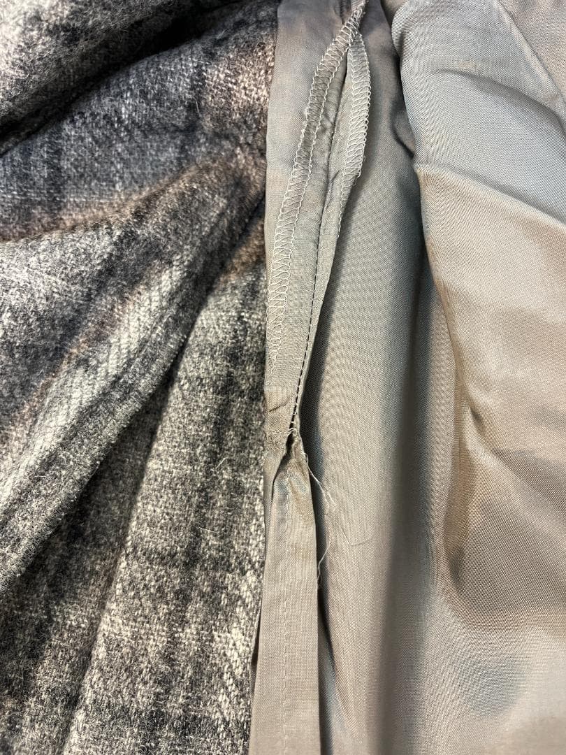 Mademoiselle NON NON チェック柄プリーツスカート 40 L Mademoiselle NON NON チェック柄プリーツスカート 40 L