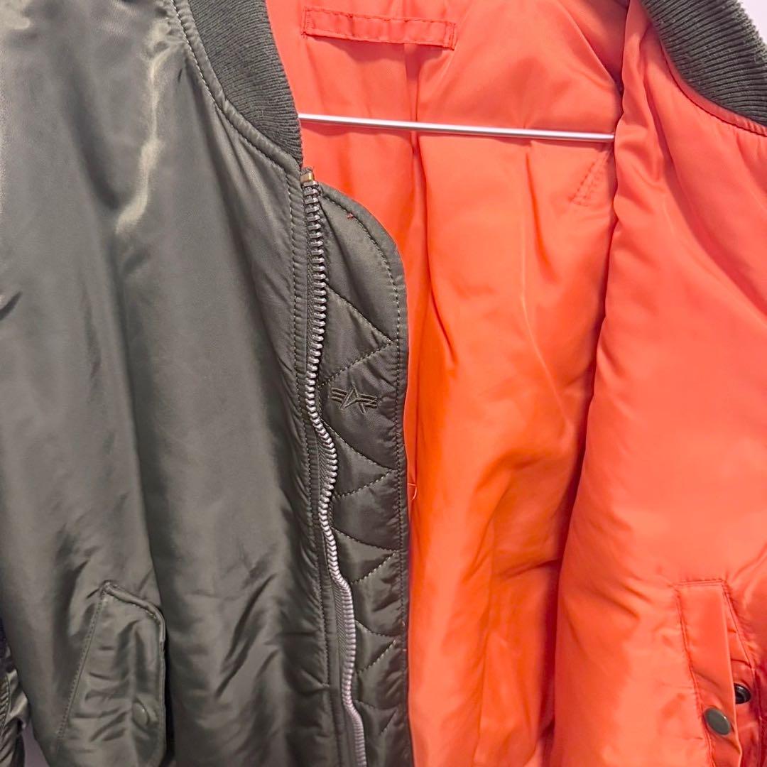【美品】Alpha Industries MA-1 フライトジャケット Mサイズ