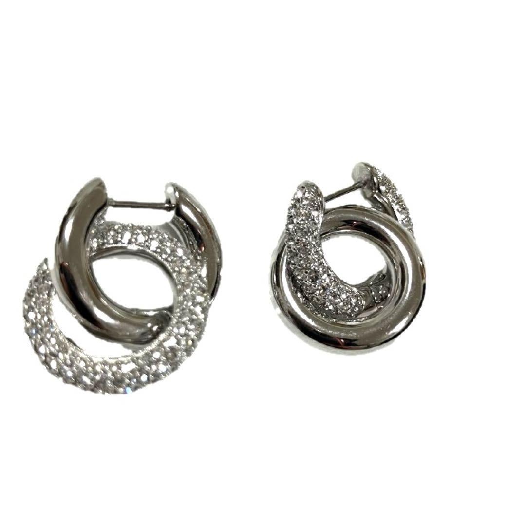 新品　川村壱馬着用 スワロフスキー Dexteraフープピアス スワロフスキーSWAROVSKI 川村壱馬着用Dextera フープピアス片耳