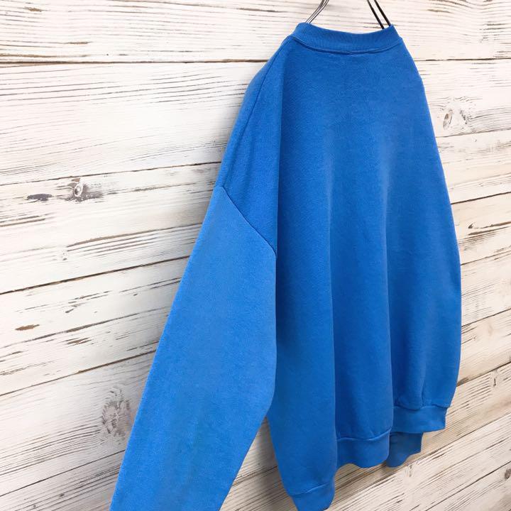 安いSALE 希少 XL デカロゴ スカイブルー khd70-m79485966927 タルテックス TULTEX スウェット 大得価新品