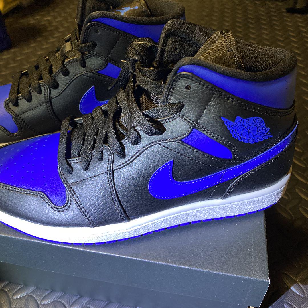 超激得格安 新品 NIKE AIR JORDAN 1 MID 26.0 ロイヤル z6KIu-m79485968823 特価お得