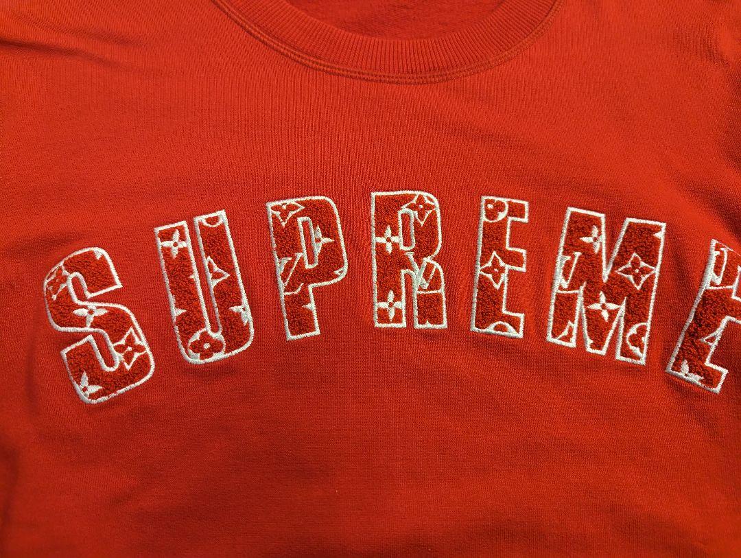 トップス Supreme Louis Vuitton arc logo crewneck