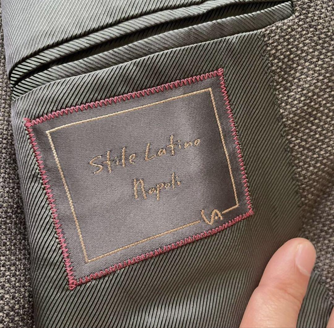 【美品】Stile Latino カーキホップサックジャケット 48