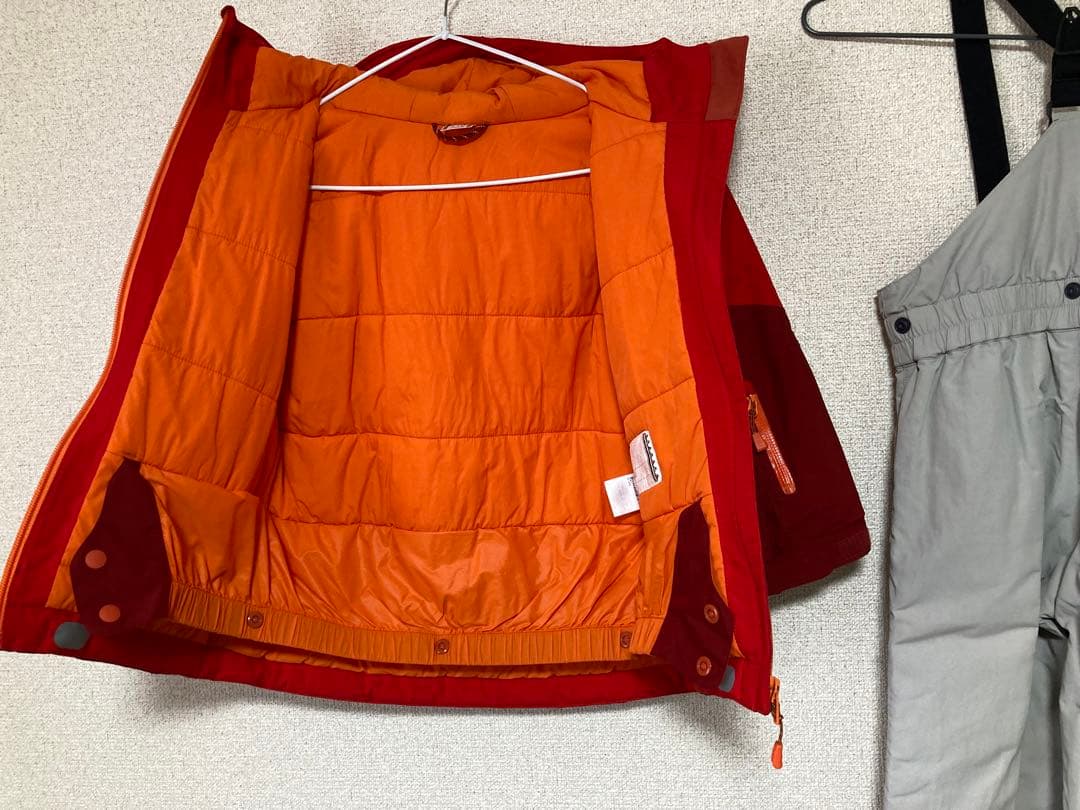 良品 110 mont-bell 子供用 スキーウェアセット 上下 良品 110 mont-bell 子供用 スキーウェアセット 上下