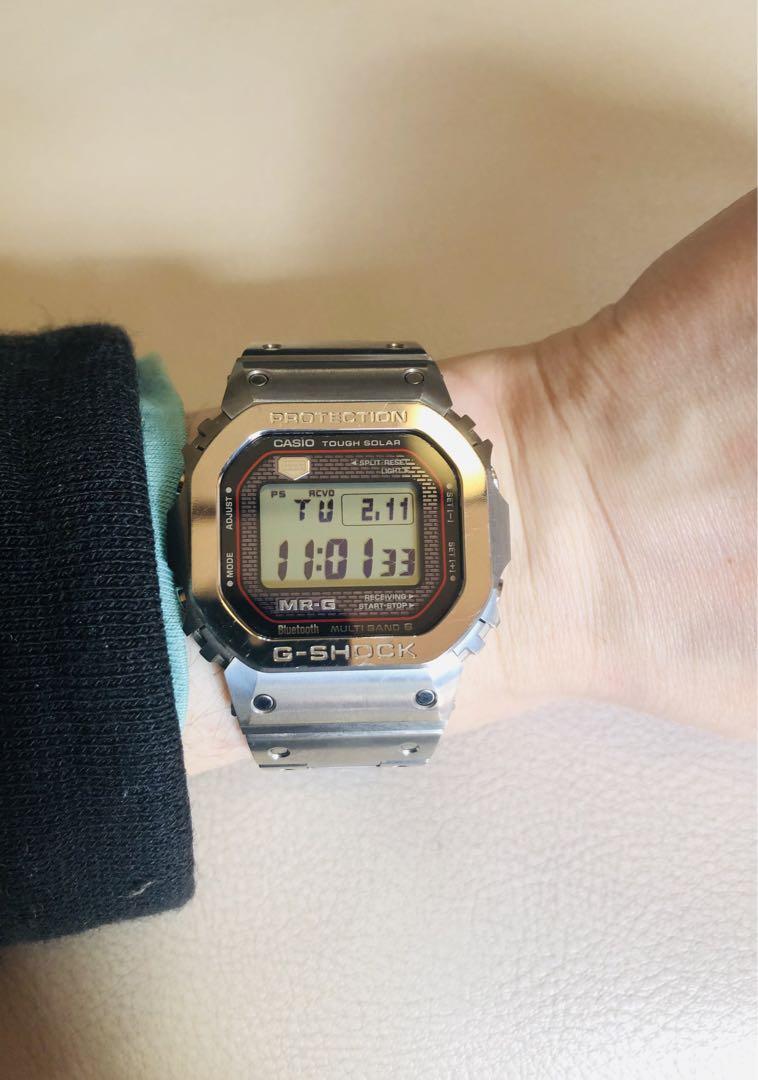G-SHOCK MRG-B5000D-1JR オールチタン ソーラー電波