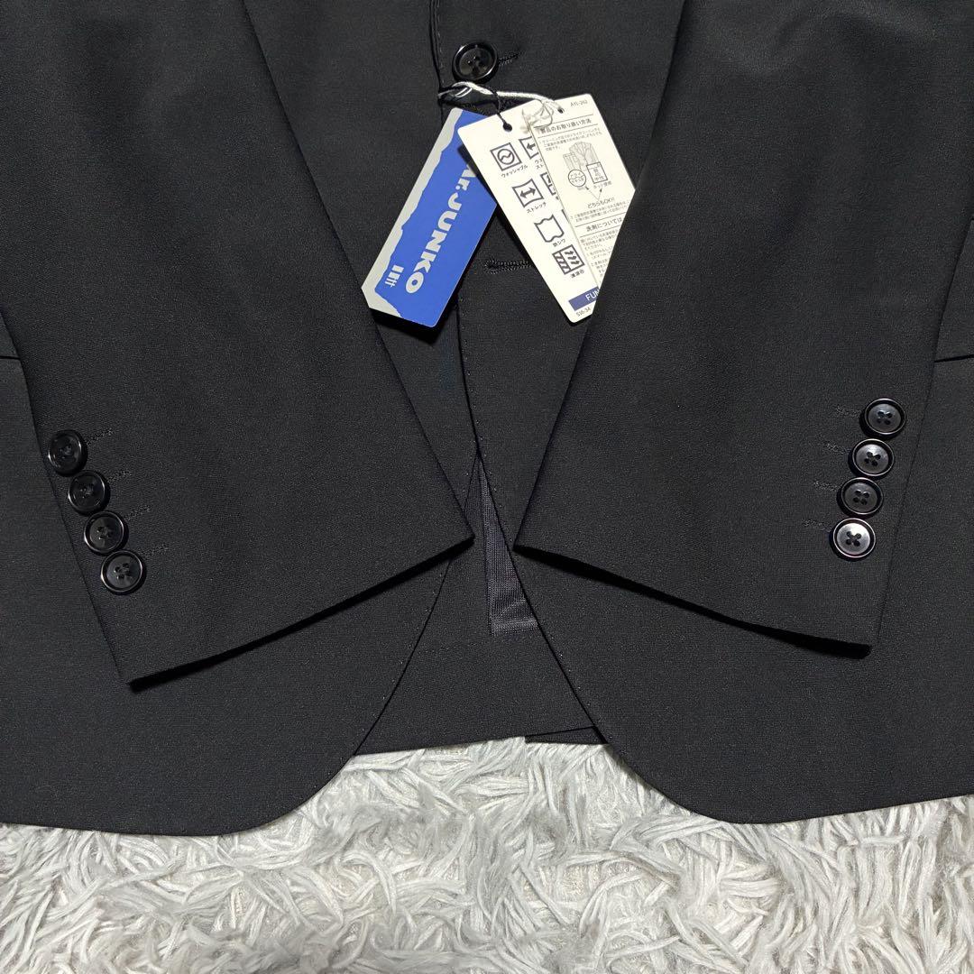 【新品未使用】Mr.JUNKO 2釦 洗える◎ ストレッチ◎ スーツセットアップ