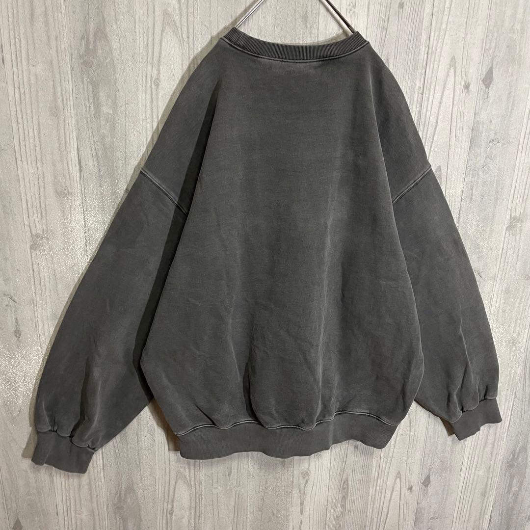 【最高カラー】カーハートWIP パッチロゴ付　特殊染め加工スウェット　XL