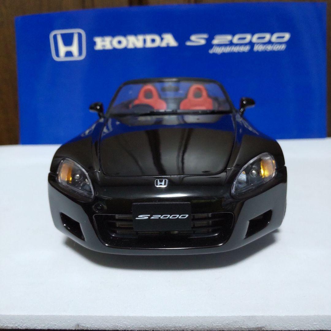 ホンダ S2000 ジャパニーズバージョン ブラック 1/18 オートアート