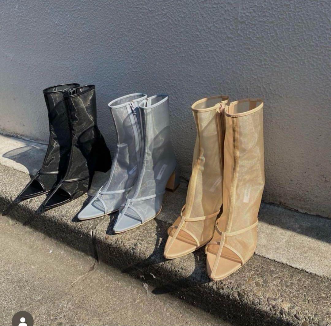 ameri vintage アメリ SANDAL LIKE BOOTS