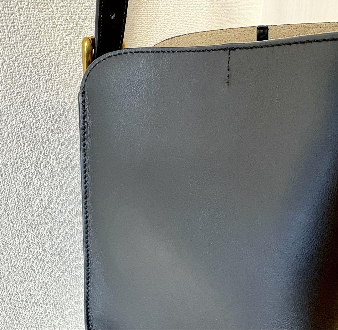 J&M DAVIDSON ◾️クイバーバケットミニ送料込　レザー　バッグ　ブラック