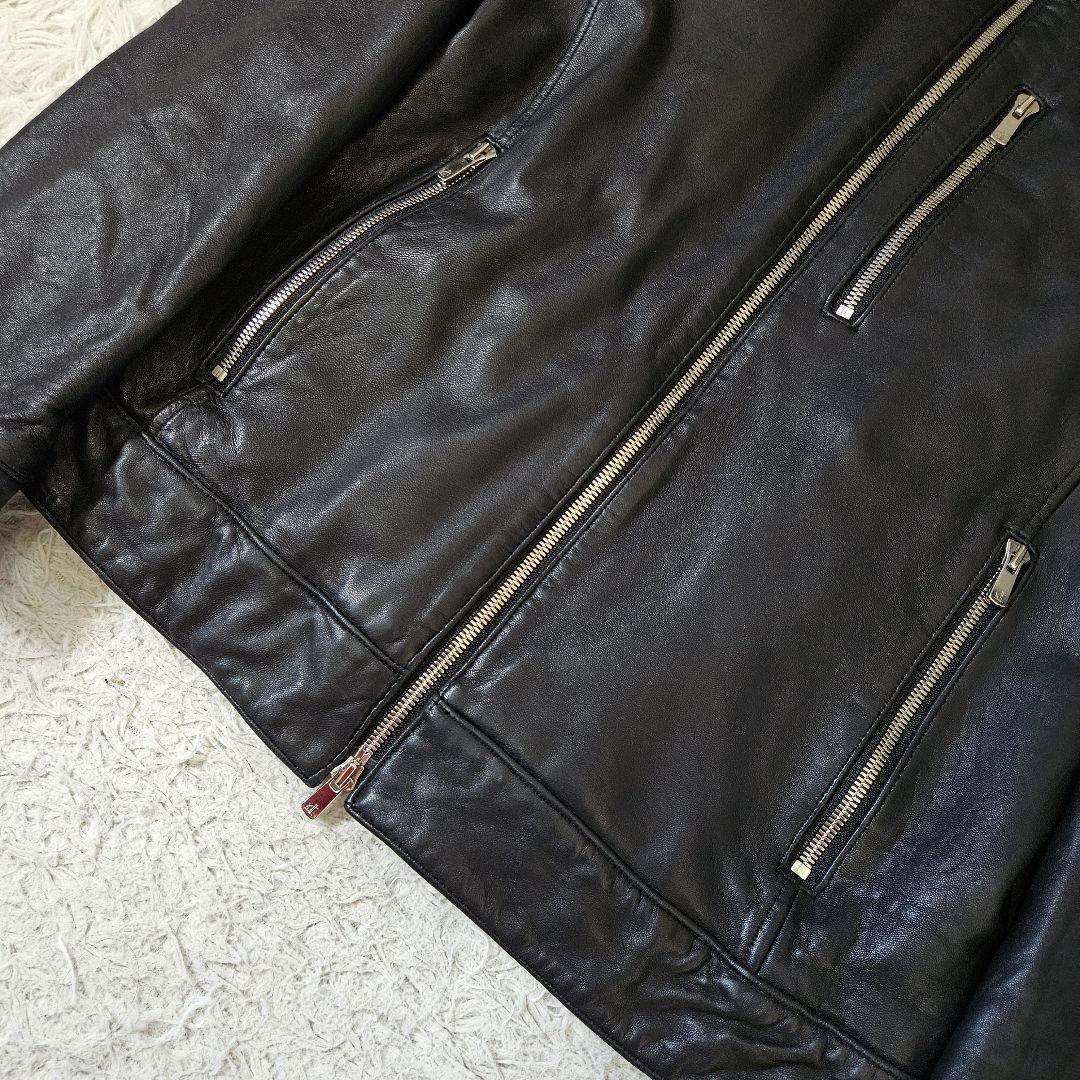 ライダースジャケット 羊革