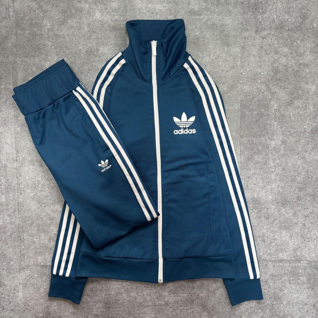 Adidas Originals トラックジャケット ブルー 青 Sサイズ - メルカリ