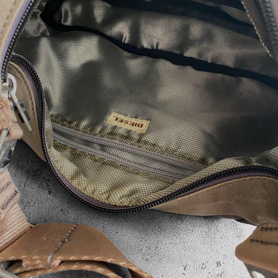 バッグ y2k archive 00s DIESEL logo shoulder bag