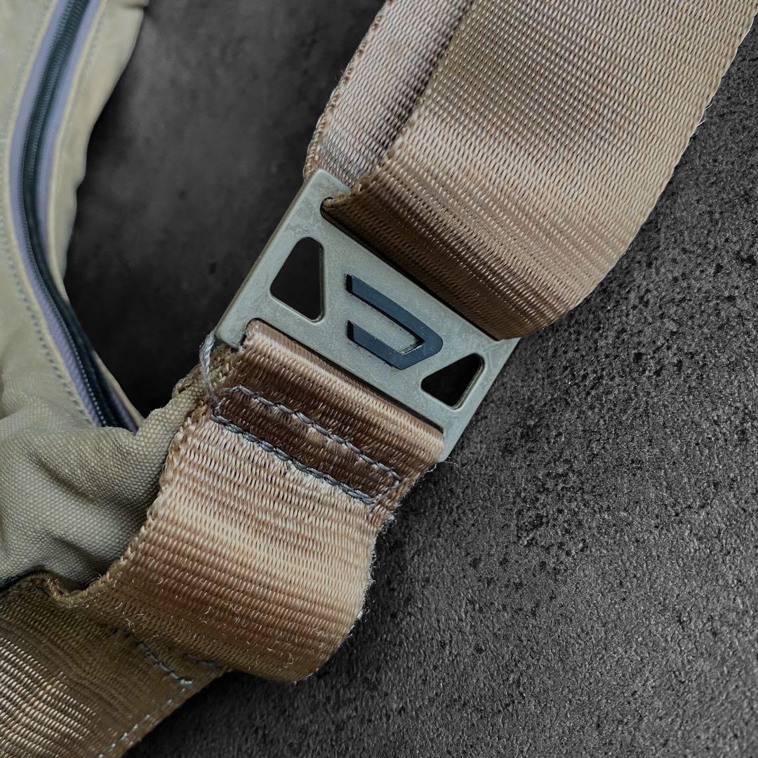 バッグ y2k archive 00s DIESEL logo shoulder bag
