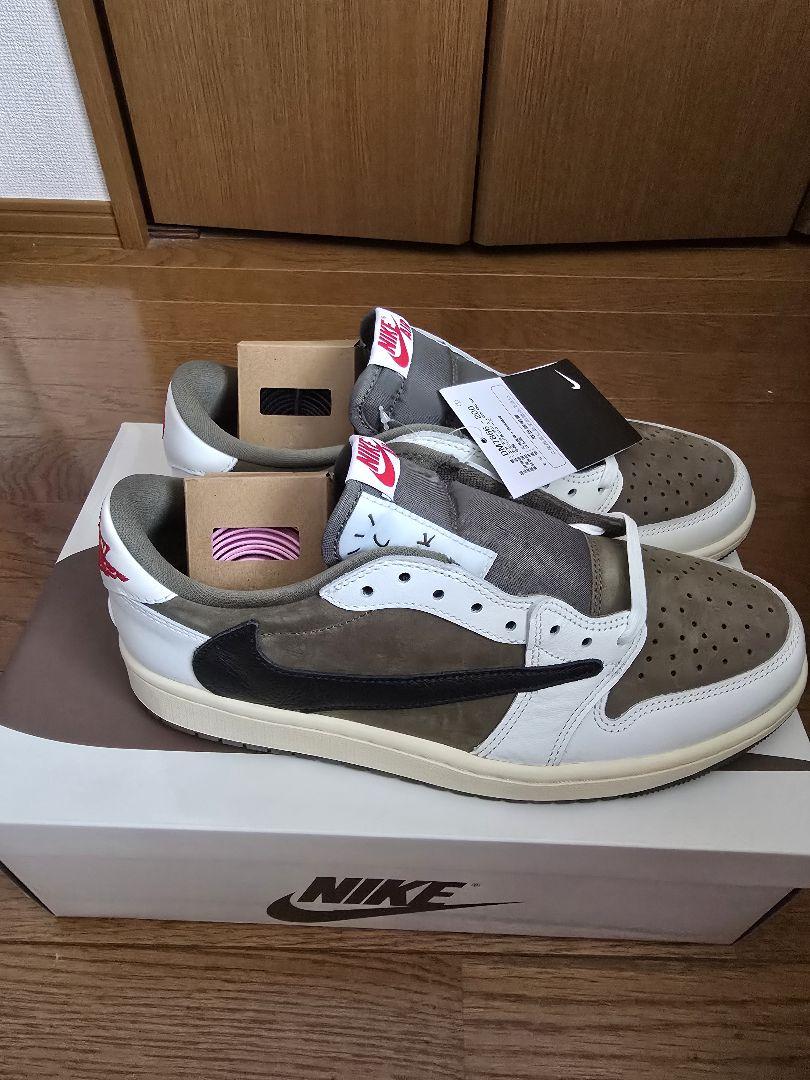 AJ1 Low×Travis Scott Reverse Olive