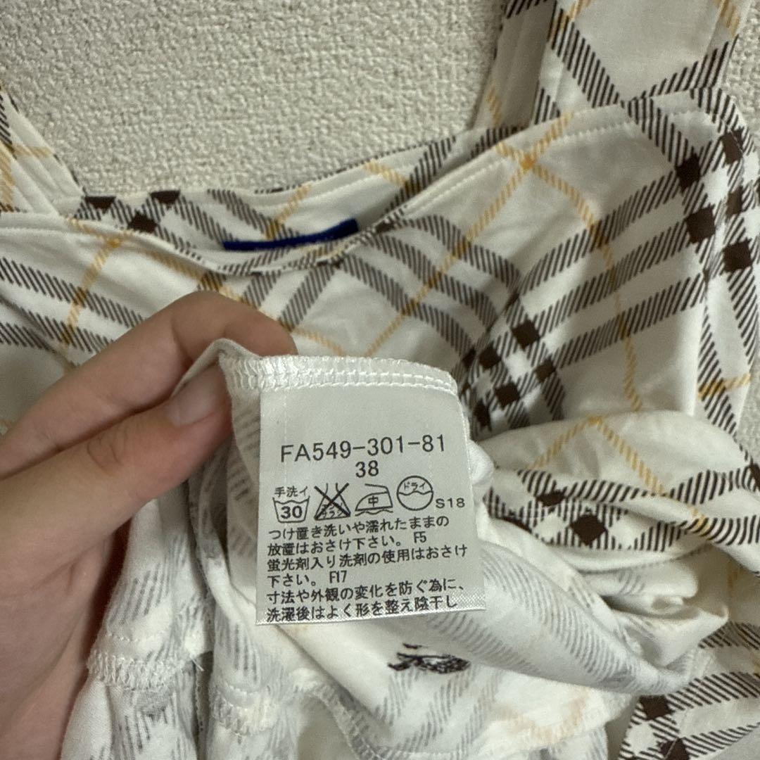 【BURBERRY】SOFI チェック柄ノースリーブワンピース 中古・古着通販】BURBERRY LONDON (バーバリー ロンドン