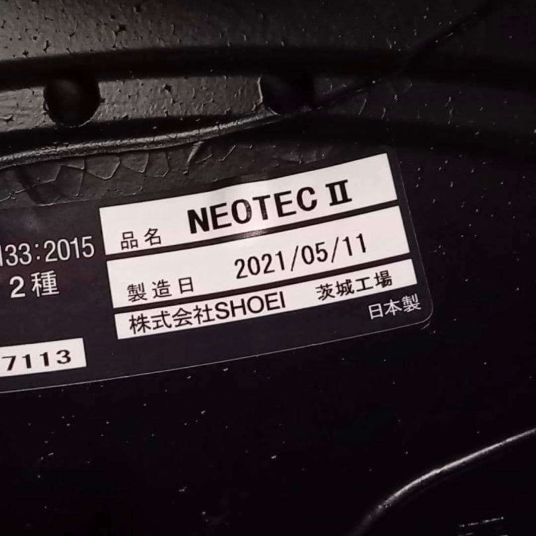 SHOEI NEOTECⅡ SENAインカム付き XLサイズ SHOEI NEOTECⅡ SENAインカム付き XLサイズ